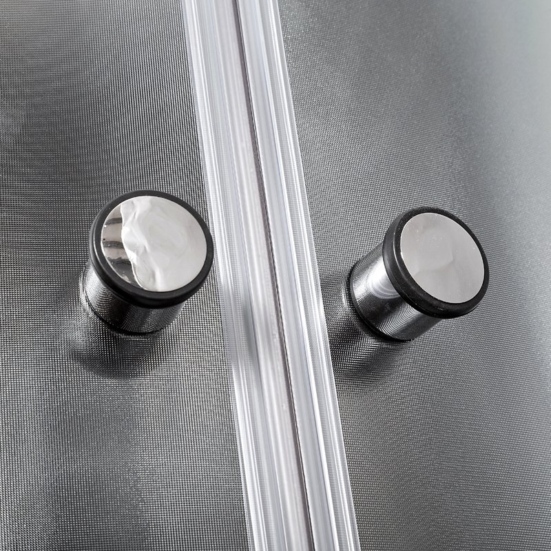 ЕМ1511 L N (без крыши) Душевая кабина DETO Серия EM B90S+ эл. BLACK - Вид №18