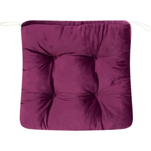 Подушка для стула Jimena 40x40 см цвет фиолетовый 83228229 STLM-2106134