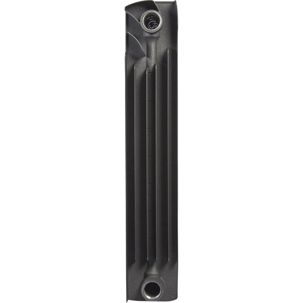 Радиатор секционный Rifar Monolit M35008RAL350/100 8 секций боковое подключение биметалл черный 82397286 STLM-2134125 - Вид №2