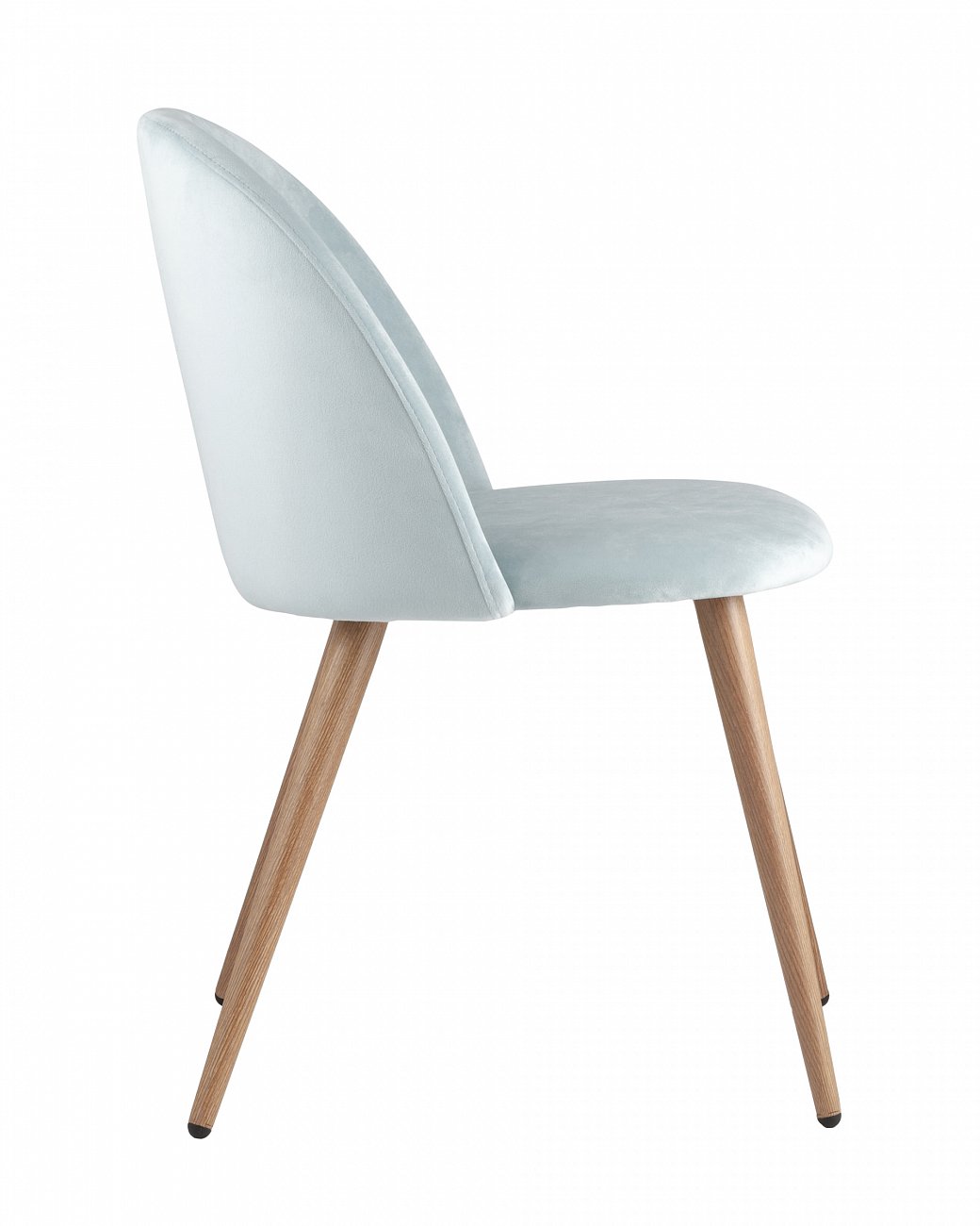 Стул с мягкой обивкой пыльно-голубой "Лион" STOOL GROUP ДИЗАЙНЕРСКИЕ 00-3881985 Голубой  - Вид №1