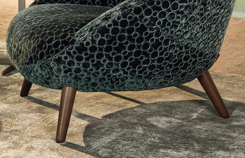 Natuzzi Кресло из ткани с подголовником sun-id-1458442 - Вид №4