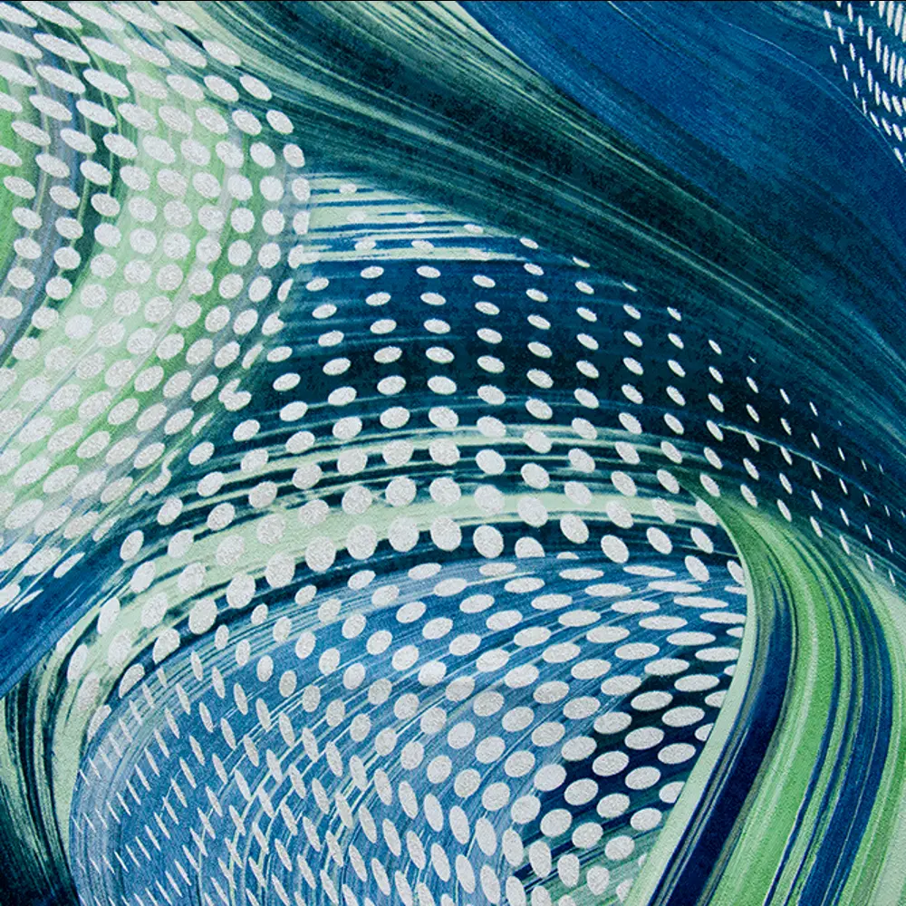 Обои флизелиновые Vog Collection Вихри зеленые 1.06 м 90119-67 STLM-2124392 - Вид №1