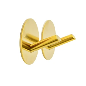 Крючок самоклеящийся Bath Plus KM020 металлический цвет золото 2 шт. 89384315 STLM-2097286