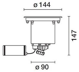 iGuzzini Ступень светодиодная напольная из нержавеющей стали Light up sun-id-1410631 - Вид №4
