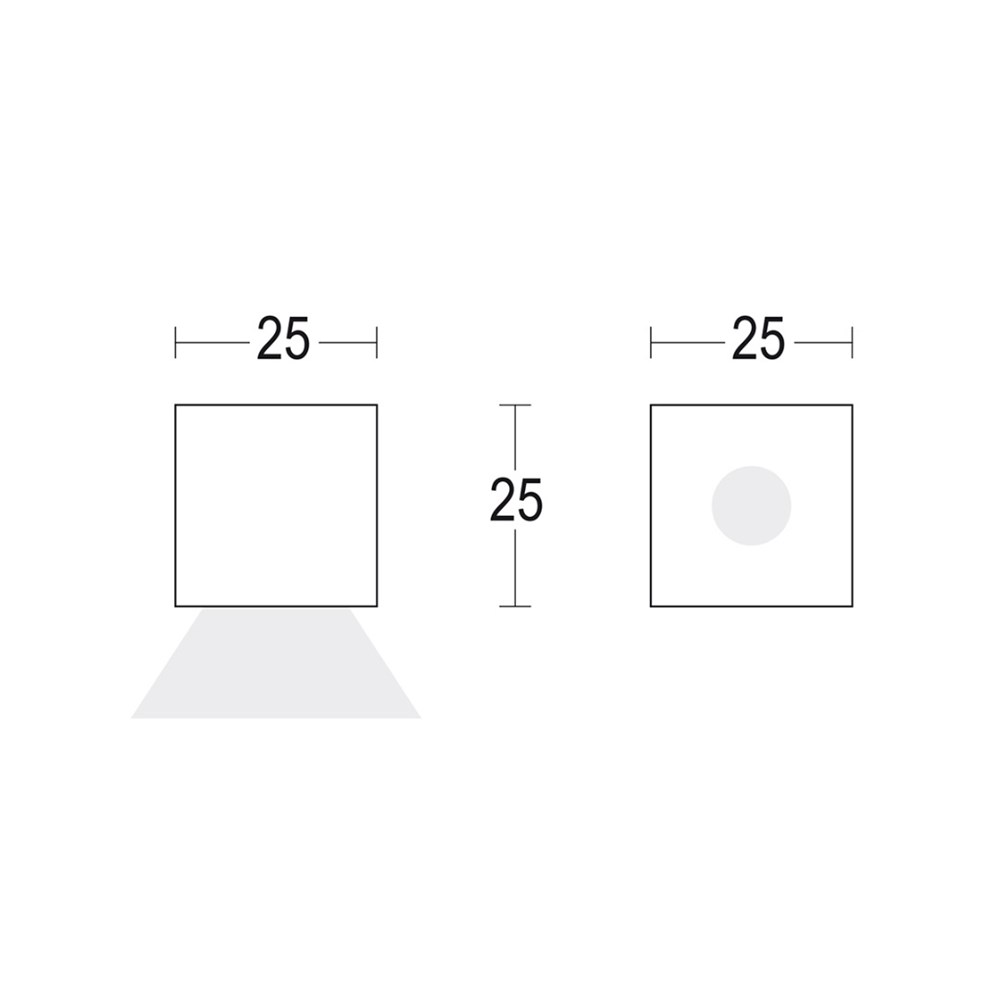 MicroPunto SQ Ghidini Punto C SQ .05 Темно-Cерый (Матовый)  - Вид №1