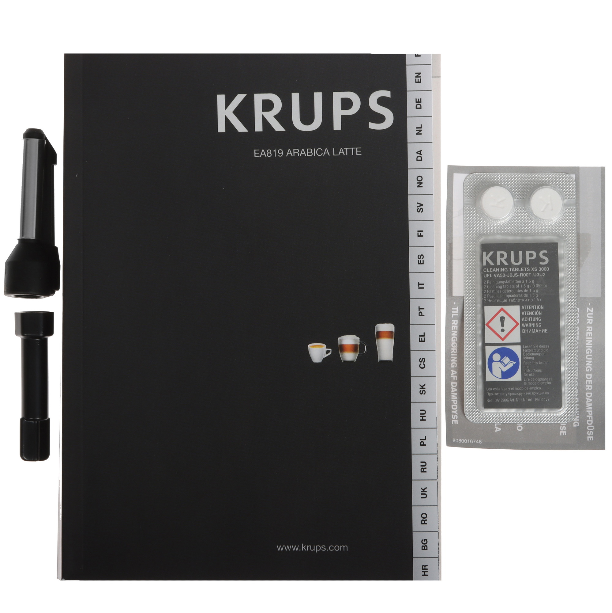 8141996 Кофемашина автоматическая Krups Arabica EA819N10 черный STDN-0127904 - Вид №8