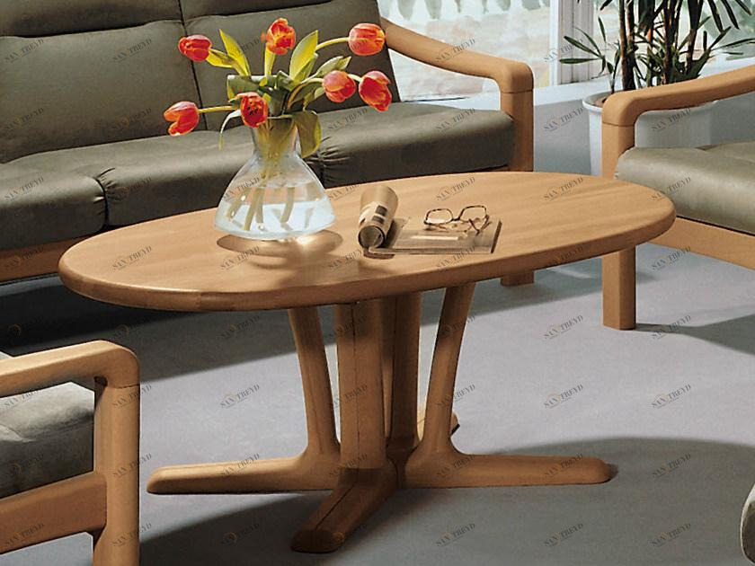 Dyrlund Овальный журнальный столик  9256 