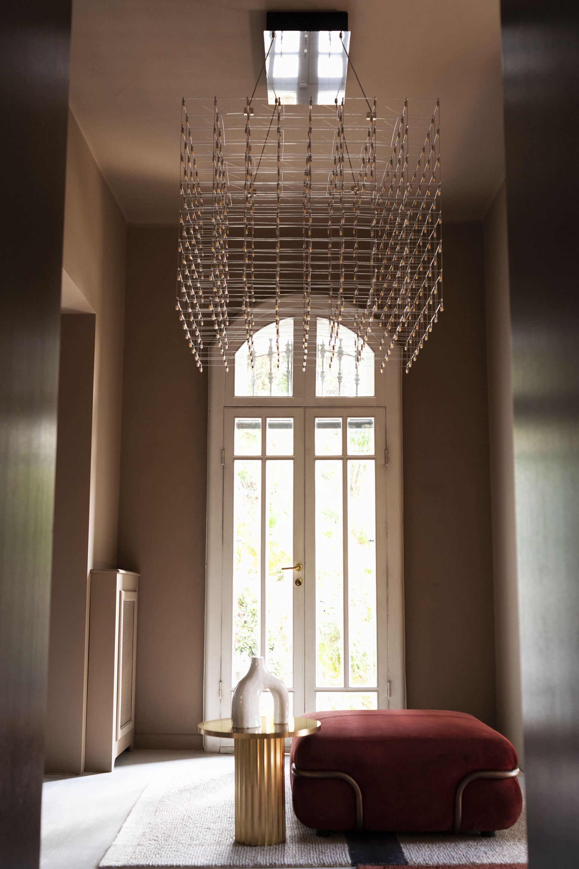 Кожаный квадратный пуф Baxter So Soft ARCH-00139234 - Вид №2