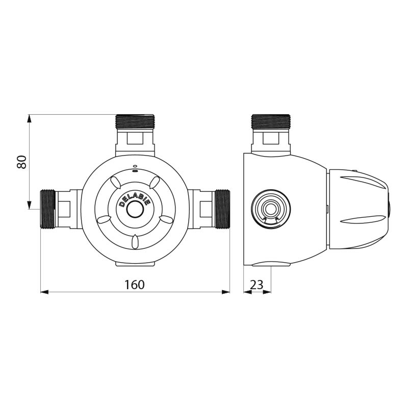 731003 PREMIX CONFORT DELABIE  - Вид №1