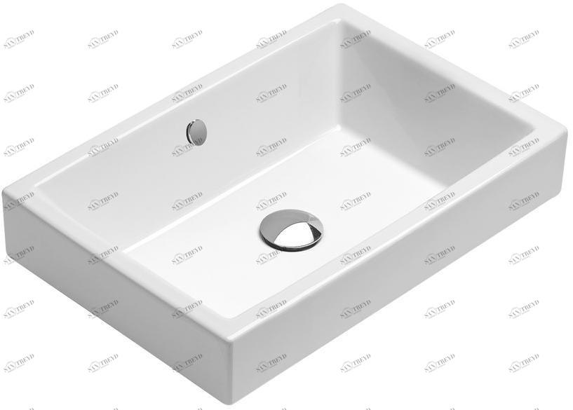 894711 Накладная раковина на столешницу  овальная GSI ceramica Kube