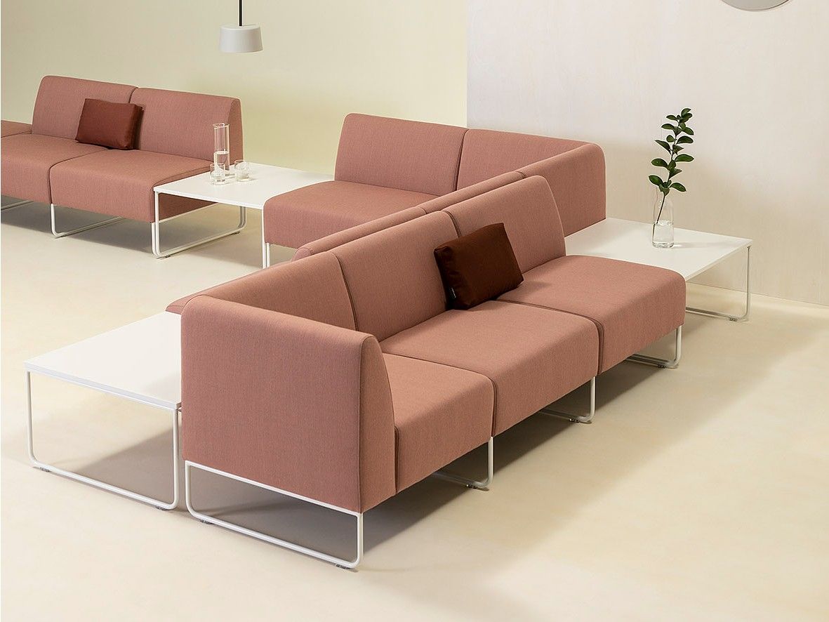 Кресло с салазками из ткани Vergés Dula ARCH-00145325