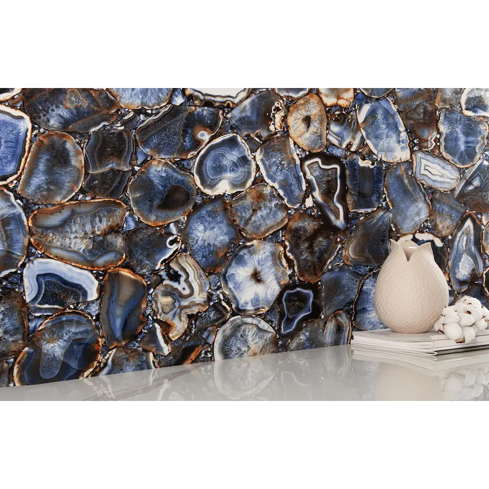 INCOLOR Agat Blue — керамогранит премиум-класса 60×120 см 86354573 Marble STLM-0068048 - Вид №3