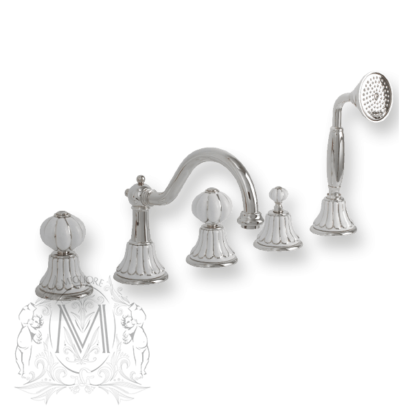 Cмеситель MIGLIORE Olivia ML.OLV-5880 на борт ванны ML.OLV-5880.BI.CR - Вид №3