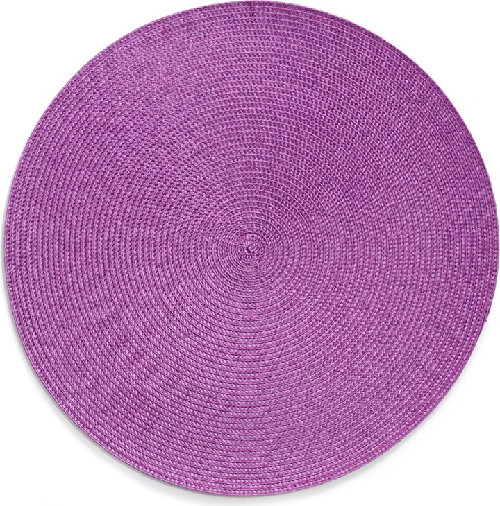 10623232 Harman Салфетка подстановочная круглая 38см "Улитка" (сиреневая) Полипропилен 