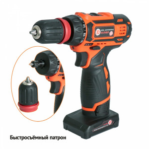 74270 Калибр Аккумуляторная дрель (Li-Ion) ДА-14,4-2