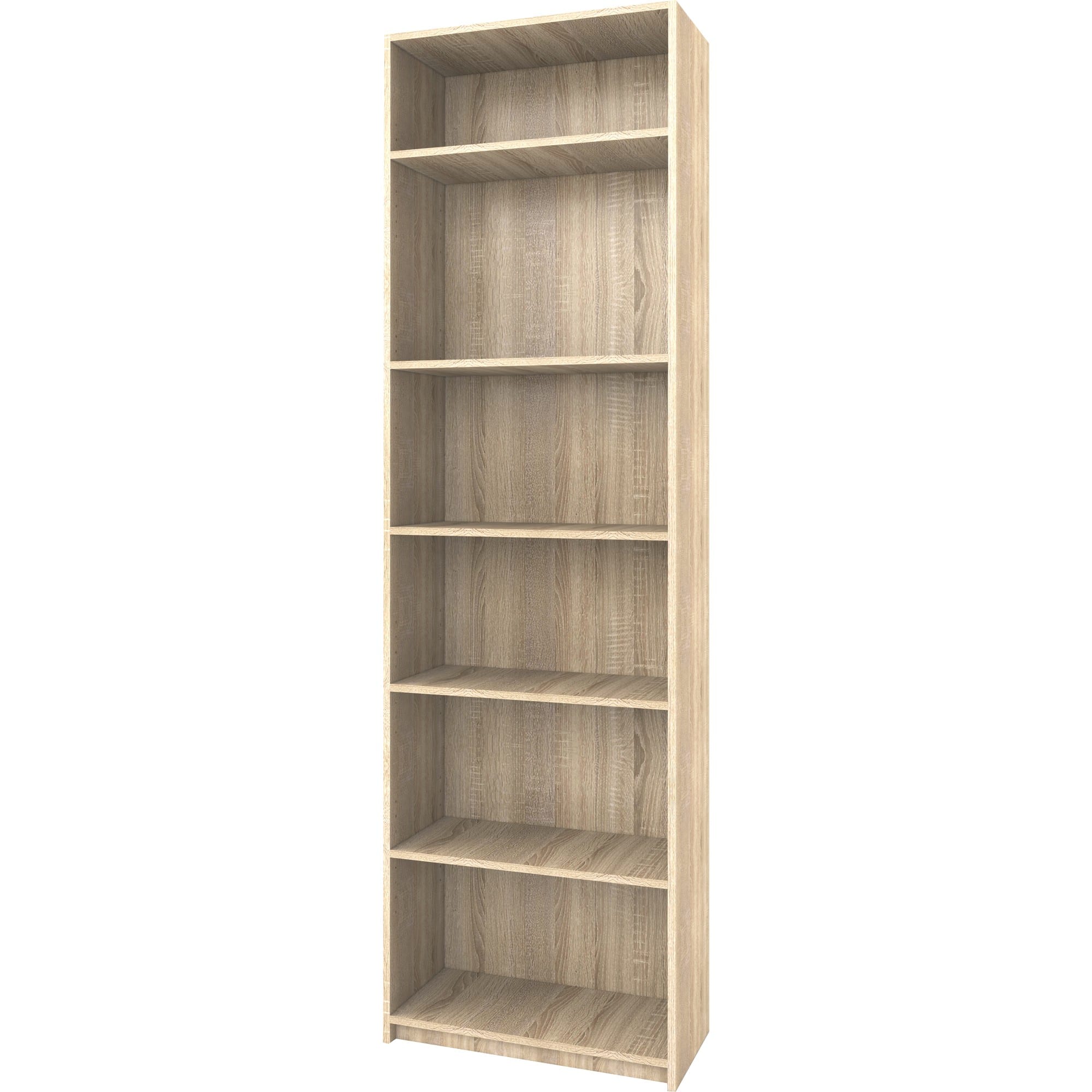 18142875 Стеллаж Кабуки 60x201x28 см, ЛДСП, цвет дуб сонома Santreyd 