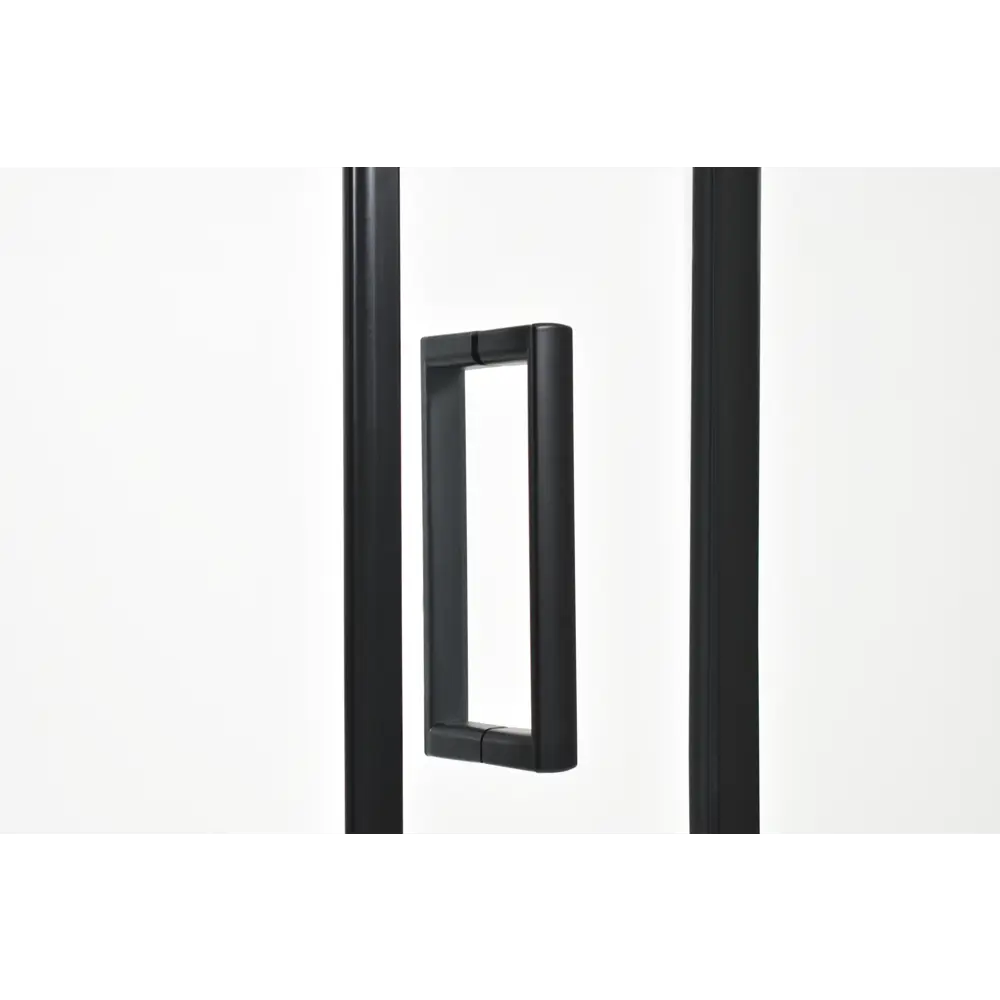 МЕТАКАМ Душевой уголок квадратный 80×80 см с черным профилем и стеклянными створками 89361541 STLM-0968051 - Вид №8