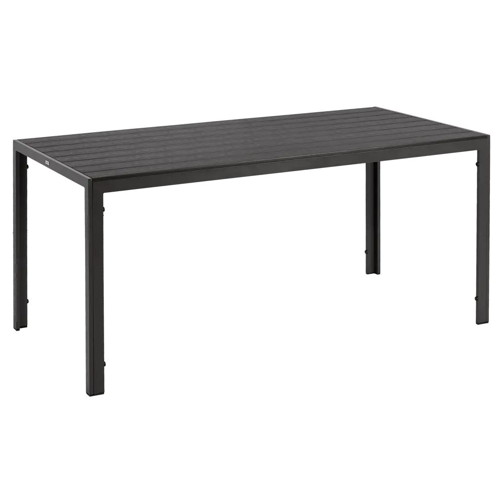Садовый стол нераздвижной BEGINIA Lyra 160x80 см алюминий серый 89435608 STLM-2001703 - Вид №6