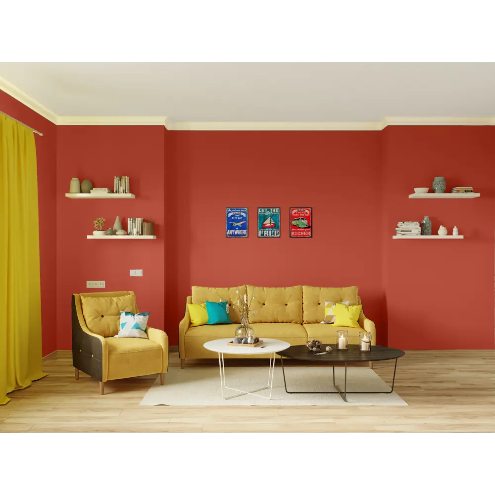 Краска Primalex Inspiro 1 л Красные Помпеи STLM-2051626 - Вид №5