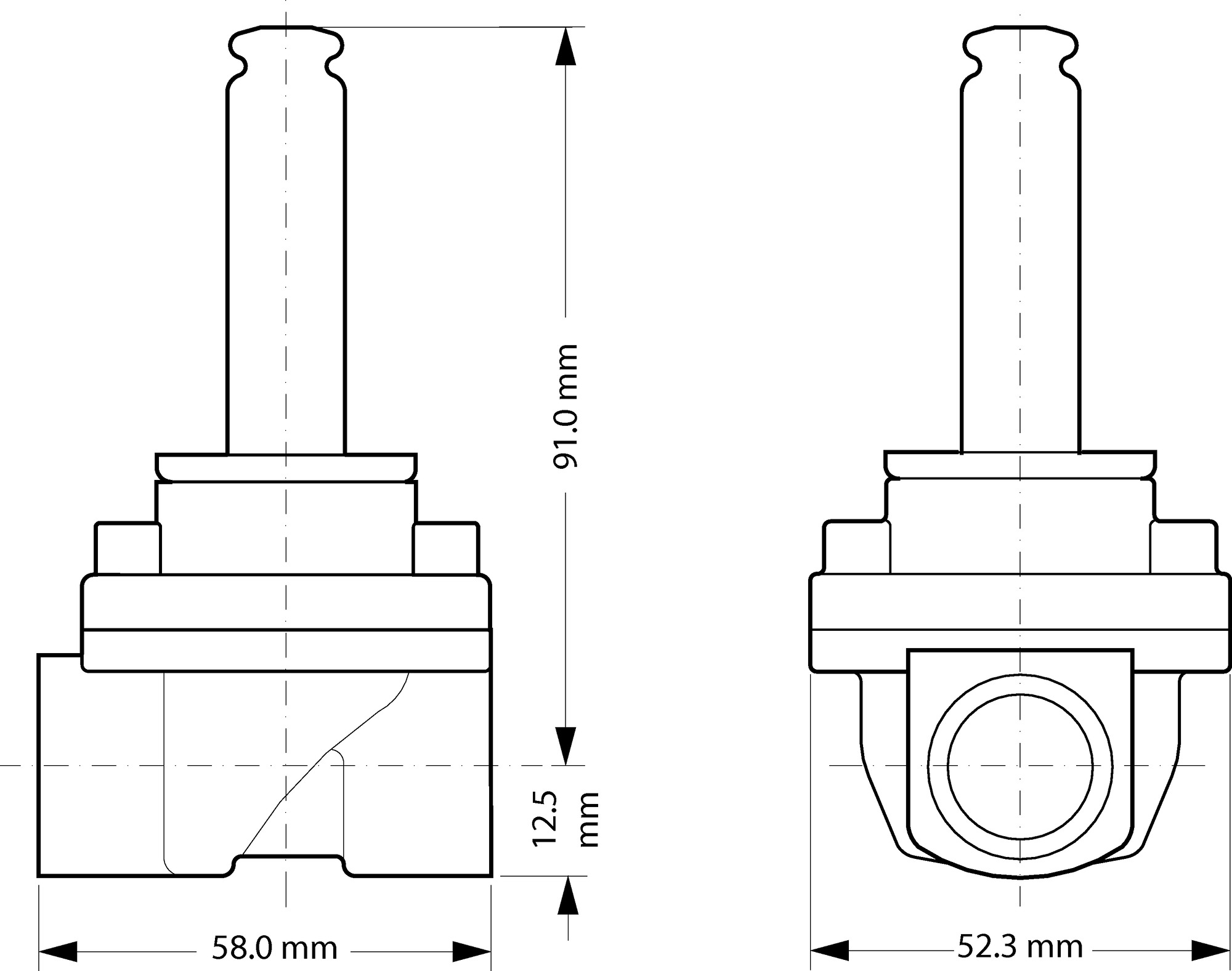 Danfoss EV250B — двухходовые электромагнитные клапаны с принудительным подъемом Клапан электромагнитный EV250B 032U5250  - Вид №41