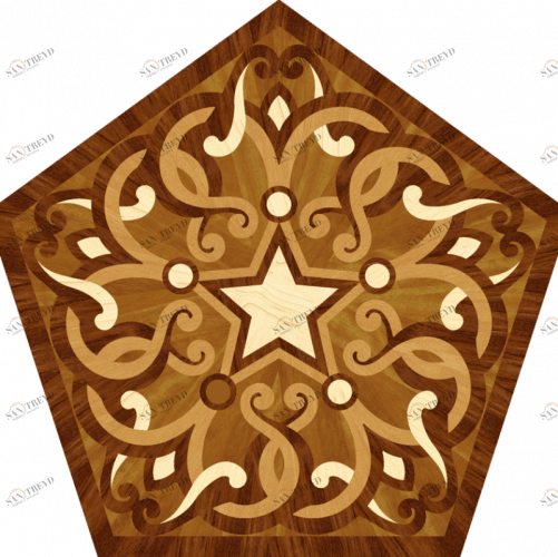 Розетка Полярная звезда Русская классика 29046