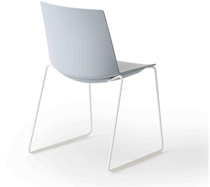 GABER Штабелируемый стул на салазках из технополимера Jubel sun-id-1398916 - Вид №3