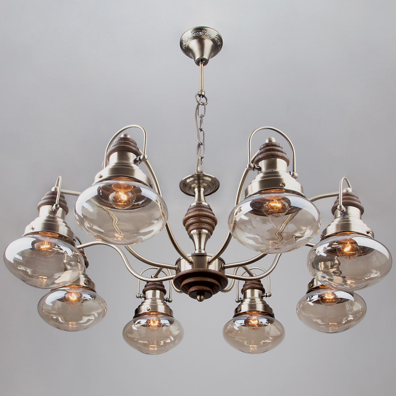 Подвесная люстра Bogates Gustavo 266/8 BOGATES ДИЗАЙНЕРСКИЕ, GUSTAVO 186253 Бронза  - Вид №2