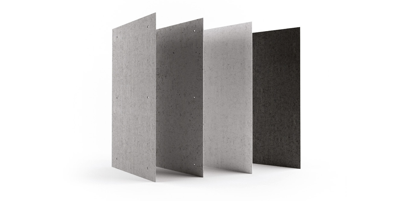 BetOn Панель из фибробетона 800х1600 с отверстиями серая ПАНЕЛИ ИЗ ФИБРОБЕТОНА P503Н - Вид №1