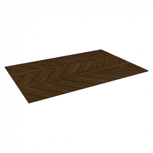 Паркет Ёлка Da Vinci Французская С Разбивкой Пирано Дуб Любая на выбор (Гладкая) 570х100 мм 2600700002 - Вид №1