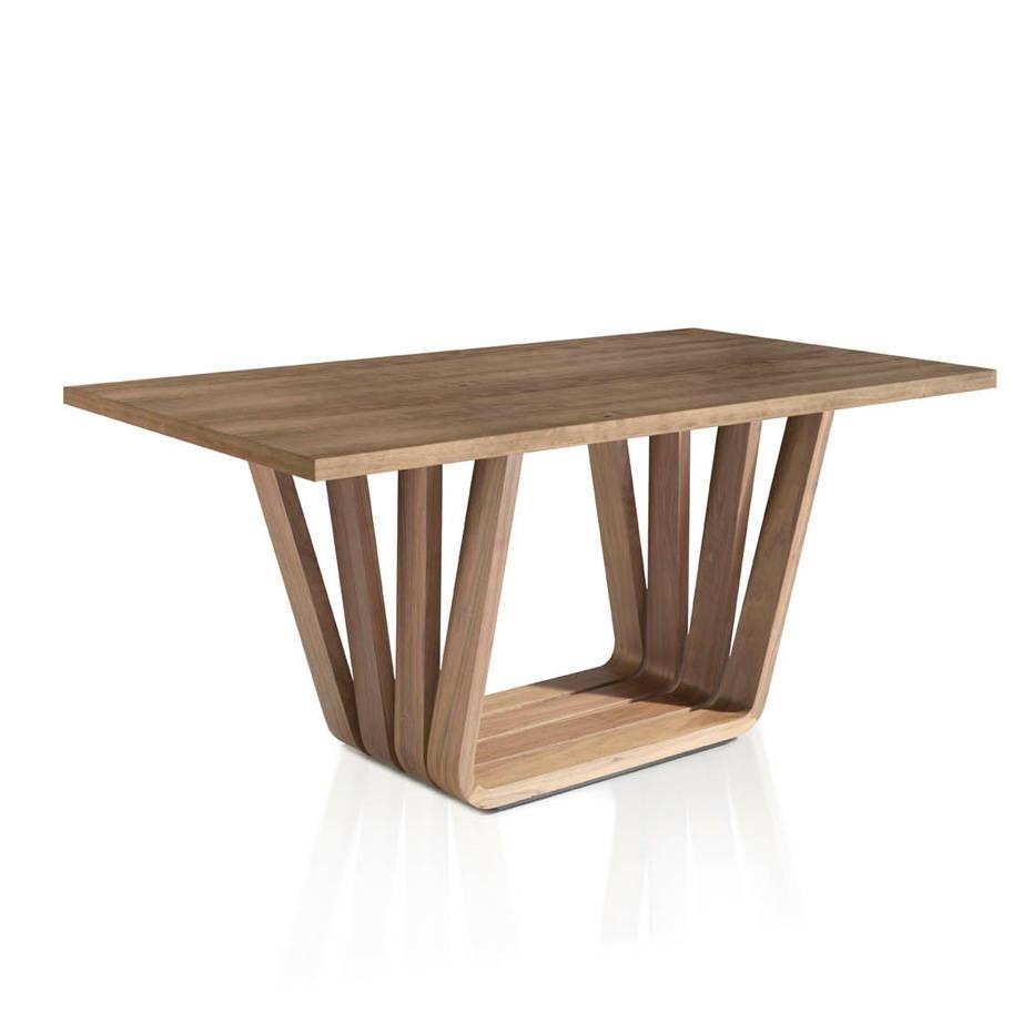 063145 Стол обеденный MI1358 орех 220см Angel Cerda 