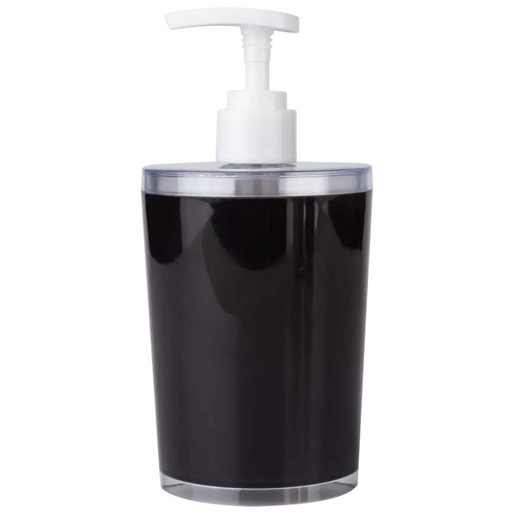 Дозатор для жидкого мыла BEROSSI Joli в стильном базальтовом цвете 89377127 STLM-1407464