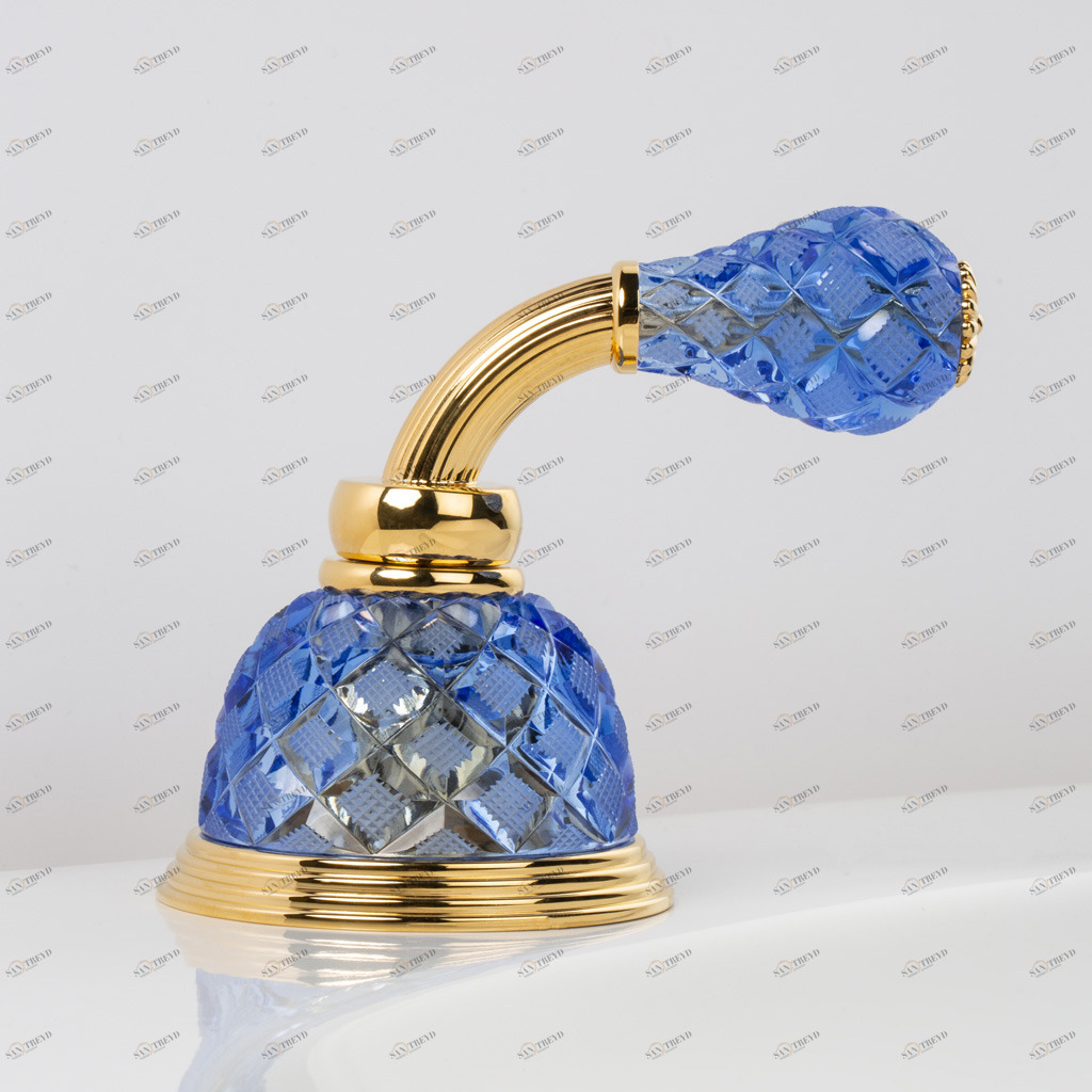 C62-327C C62-327C Клапан на ободе 3/4 ”C LO РУЧКА КУПОЛЬНАЯ Cristal & Bronze DÔME À MANETTES LOSANGE 