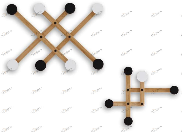 Sancal Настенная вешалка из дерева sun-id-1483594