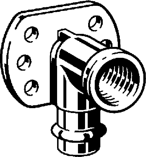 Viega Водорозетка Sanpress 2225.5 (444044) 444 044 - Вид №1