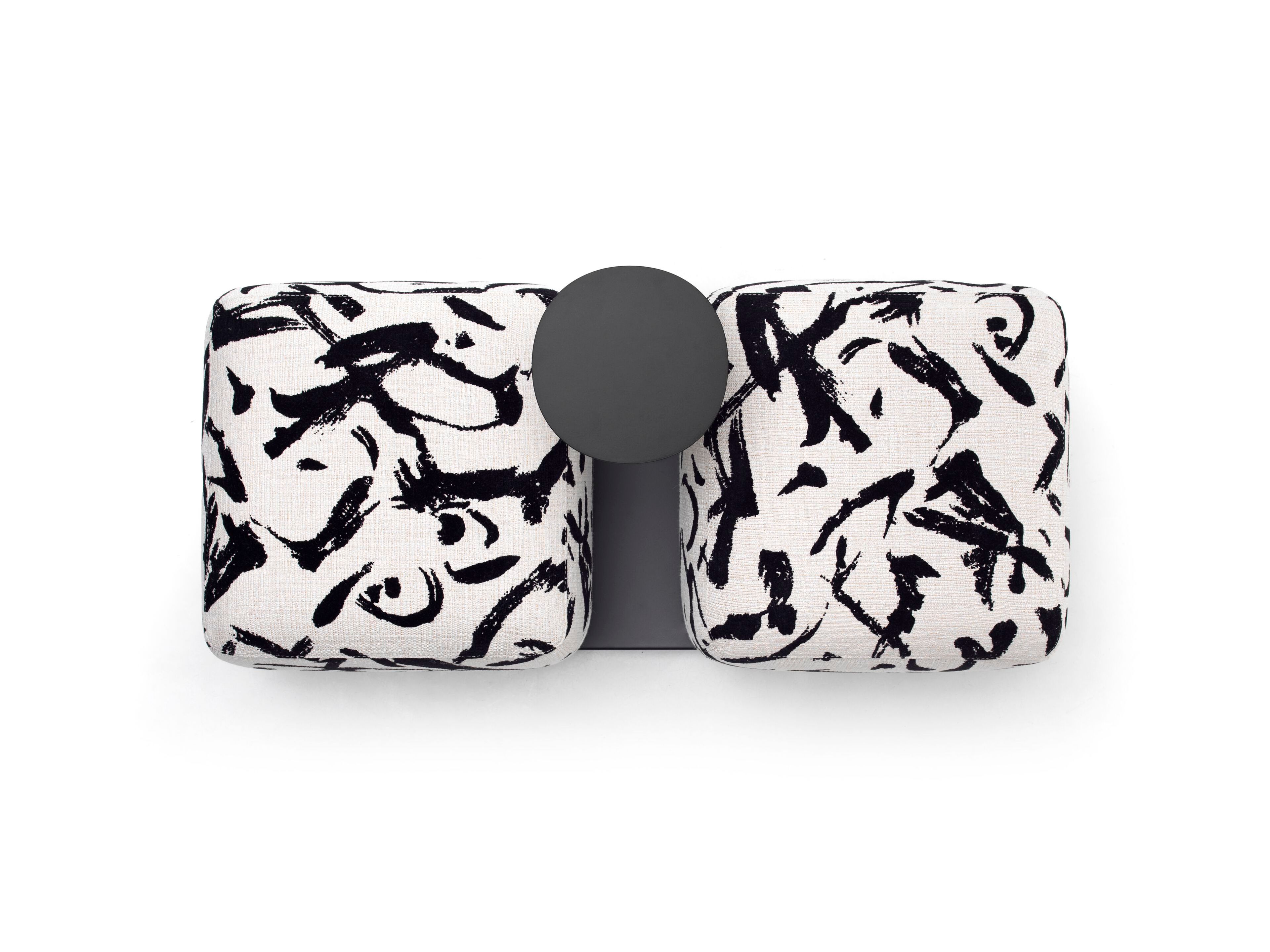 Кожаный квадратный пуф с журнальным столиком SITIA BONBON ARCH-00148690 - Вид №6