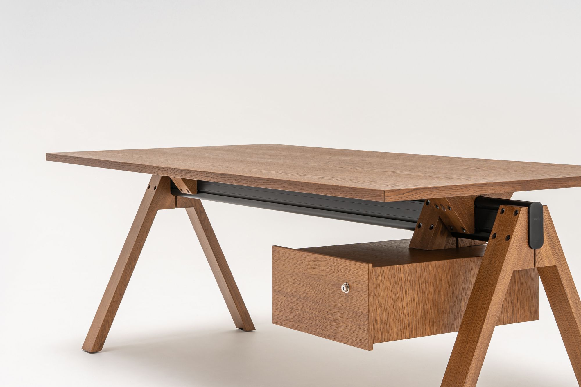 Деревянный секционный прямоугольный стол с ящиками MDD Viga ARCH-00112649 - Вид №10