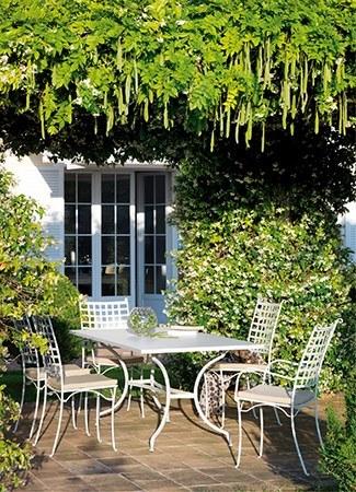 Vermobil Прямоугольный металлический садовый стол Tosca To3180 - Вид №1