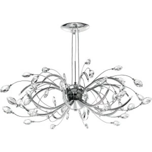 Подвесная люстра Lightstar Tenalia 747164 хром LIGHTSTAR ДИЗАЙНЕРСКИЕ, TENALIA 118165 Хром