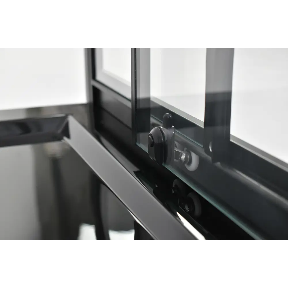 МЕТАКАМ Душевой уголок квадратный 80×80 см с черным профилем и стеклянными створками 89361541 STLM-0968051 - Вид №34