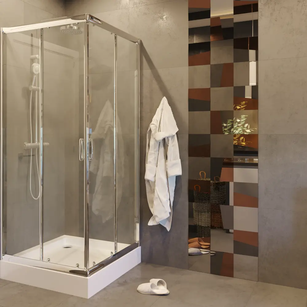 Зеркальная плитка SENSEA Mirox 3G квадратная 20×20 см для интерьера 82360906 NNLM STLM-0984011 - Вид №4
