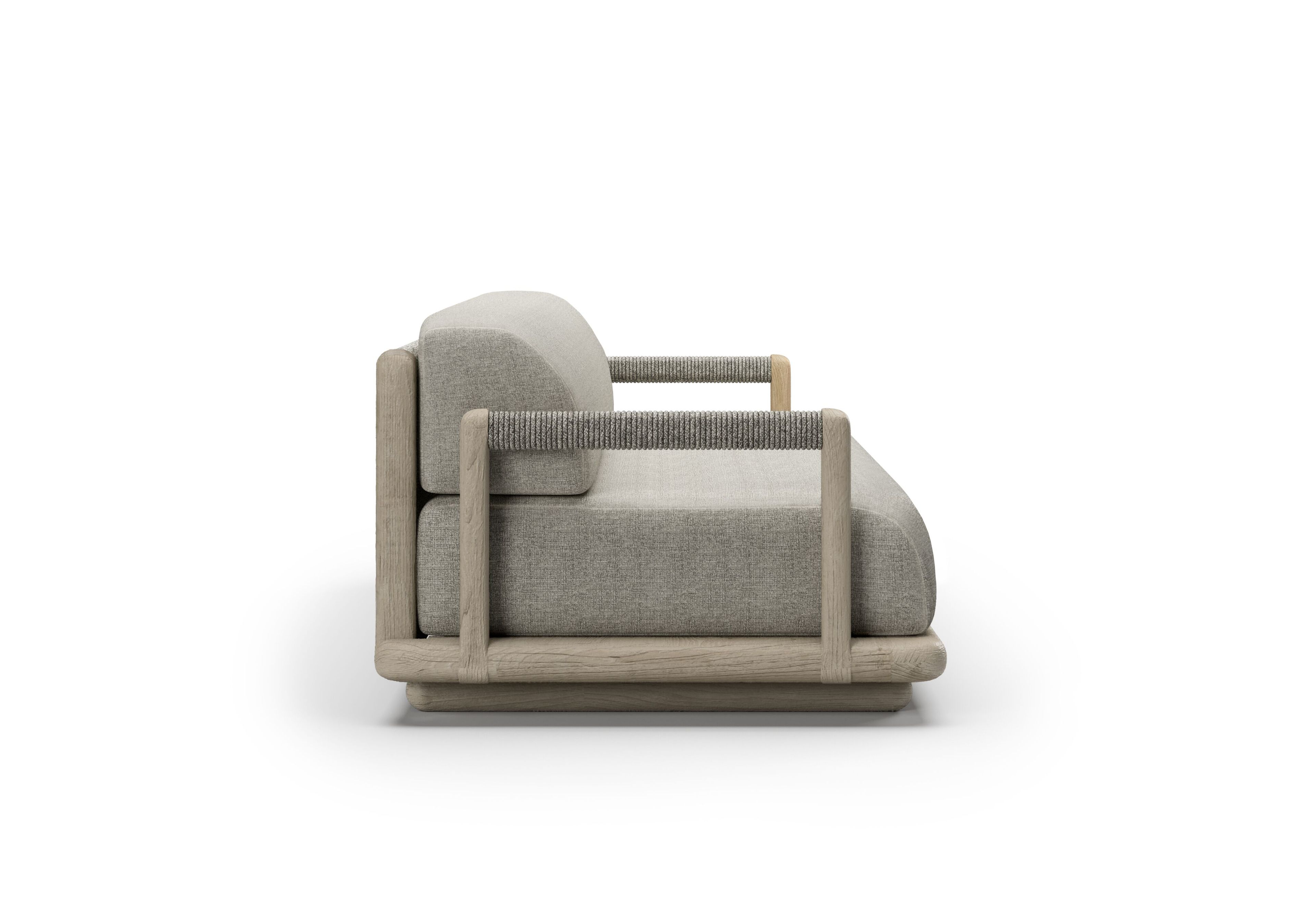 2-местный тканевый садовый диван SNOC Caleo ARCH-00111877 - Вид №3