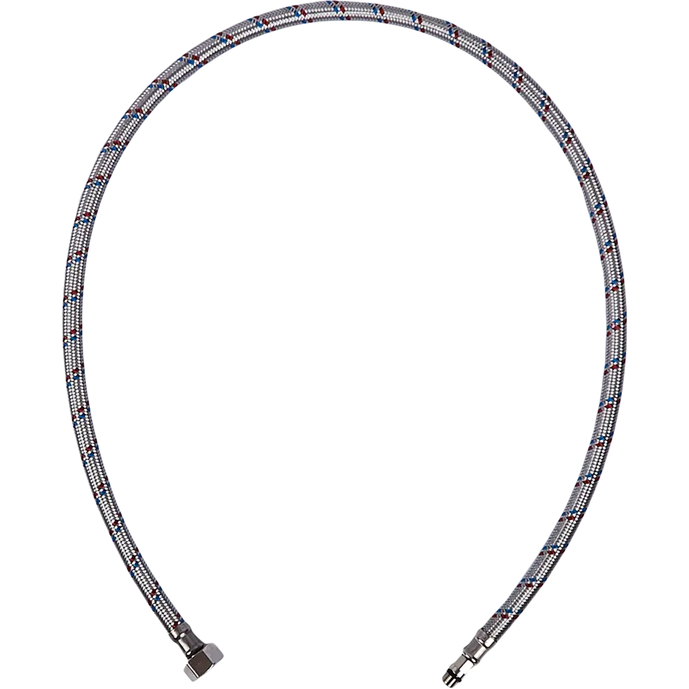 Гибкая подводка для воды ДТРД 100 см x М10 x 1/2" наружная-внутренняя резьба STLM-2104592 - Вид №2