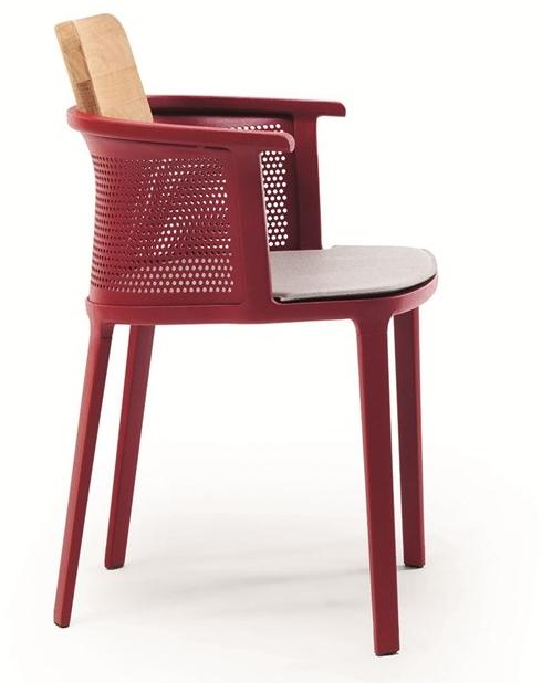 Ethimo Штабелируемый садовый стул из алюминия Nicolette Nipdim__t - Вид №1