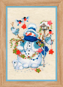 1757 Набор для вышивания Сочельник 21 х 30 см RIOLIS Сотвори Сама