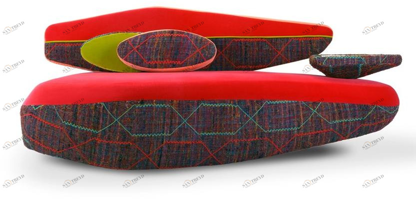 Adrenalina Модульный диван Terminal из ткани Big sofa sun-id-1429558