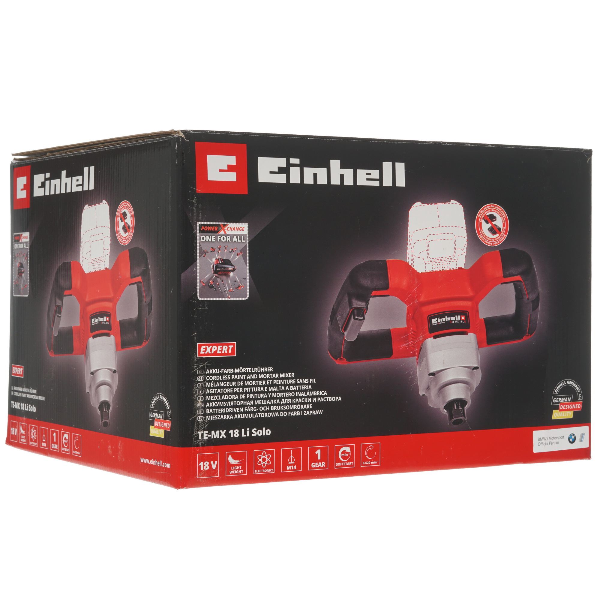 Дрель-миксер Einhell PXC TE-MX 18 Li-Solo Power X Change 18V , Без ЗУ, Без АКБ 5314493 STDN-0139474 - Вид №7