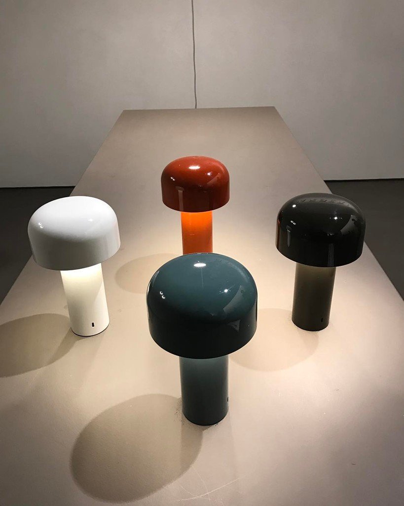 Flos F1060026 Bellhop коричневая лампа настольная с аккумулятором 116166 - Вид №2