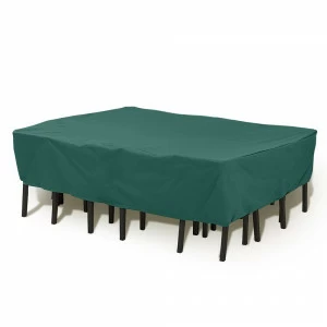 Чехол на набор садовой мебели прямоугольный 90х230х75 см зеленый Blumen Haus BLUMEN HAUS  00-3971647 Зеленый