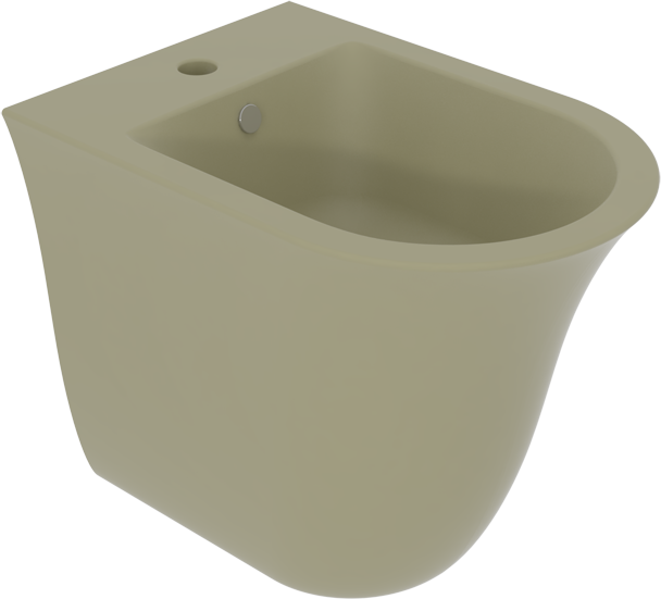 FLBI0116 Напольное биде приставное GSG CERAMIC Flut