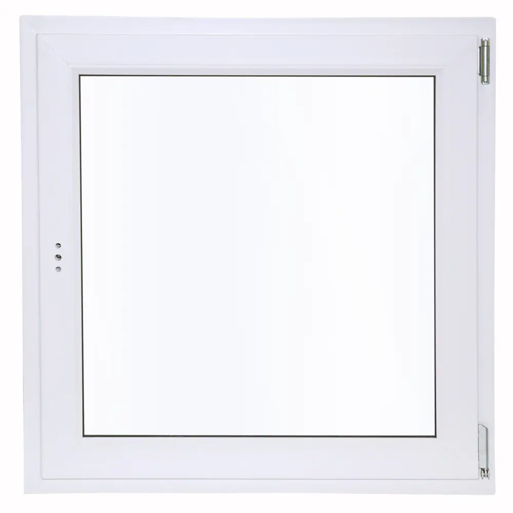 Окно пластиковое ПВХ Deceuninck одностворчатое 870x900 мм (ВхШ) правое однокамерный стеклопакет белое STLM-2003255 - Вид №1